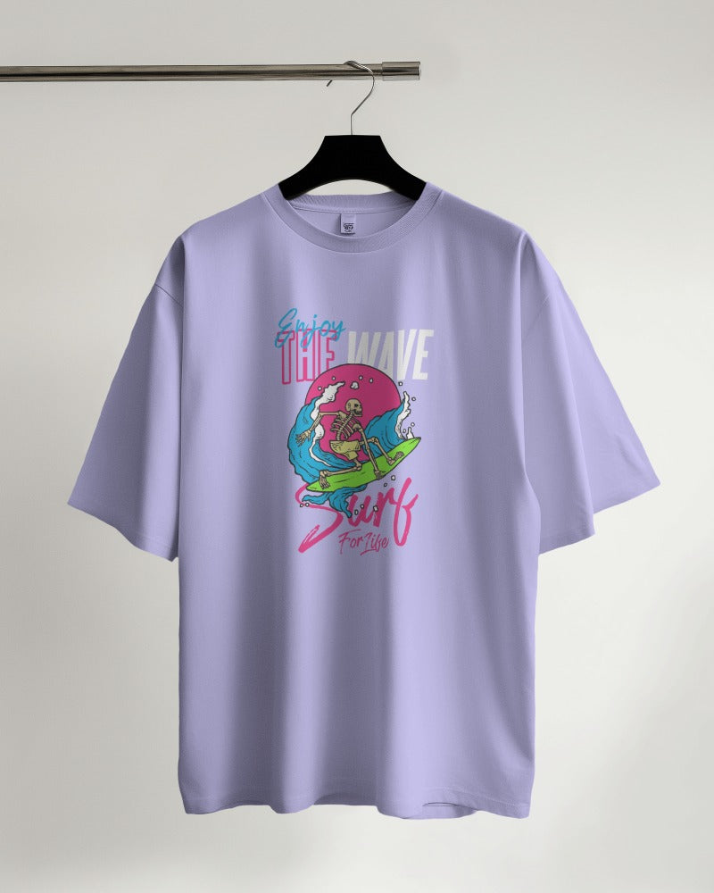 Enjoy The Wave - Classic Oversized T-Shirt