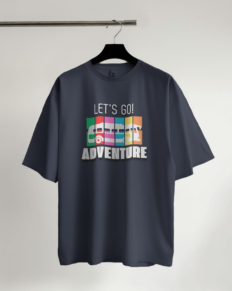 Let's Go Adventure - Classic Oversized T-Shirt