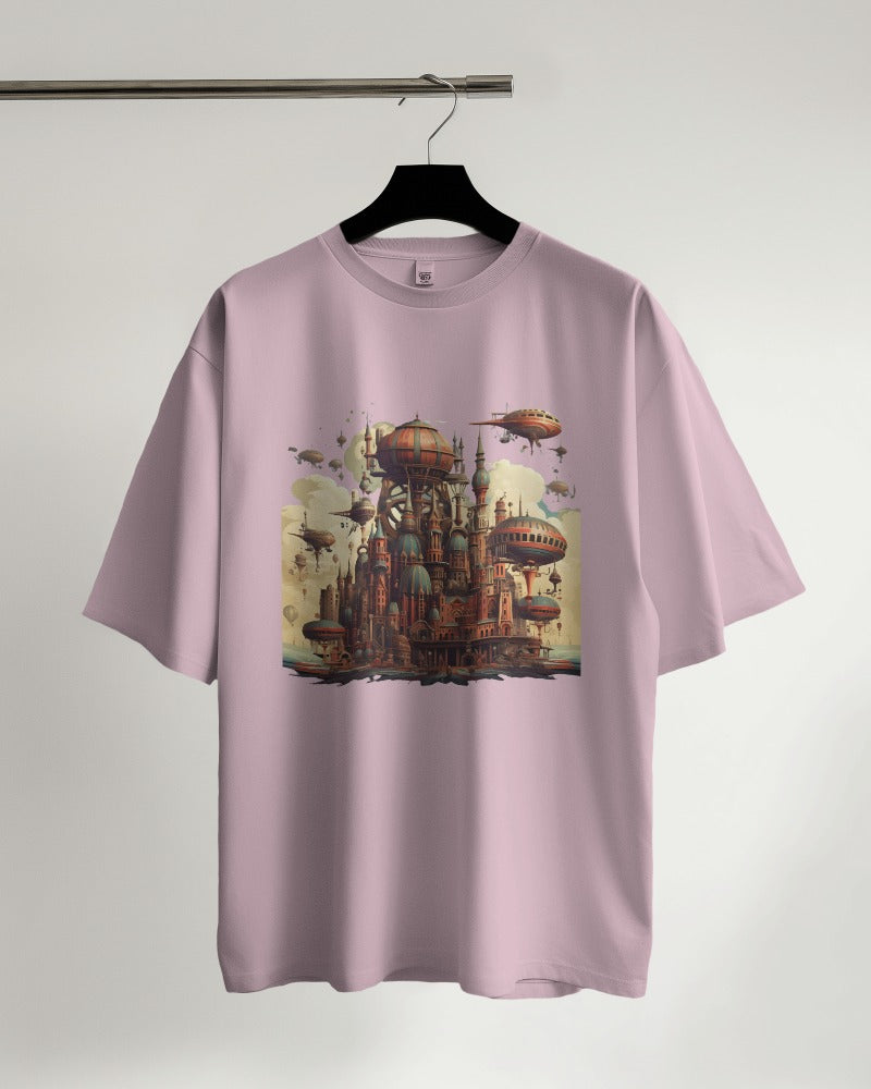 Steampunk City - Classic Oversized T-Shirt