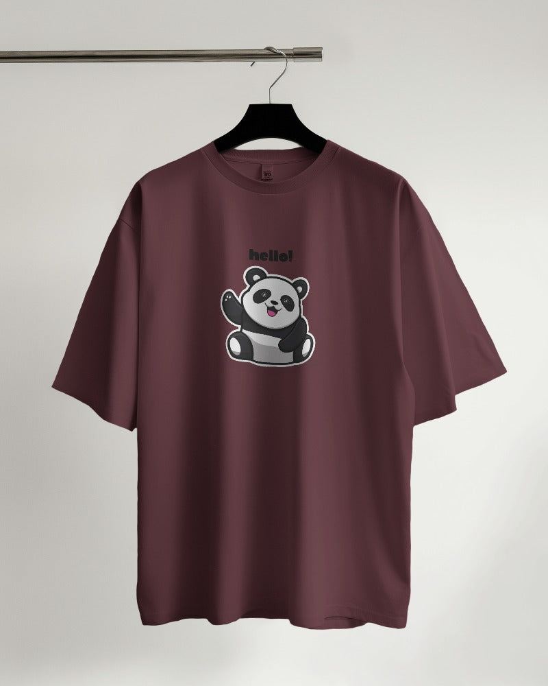 Hello - Classic Oversized T-Shirt