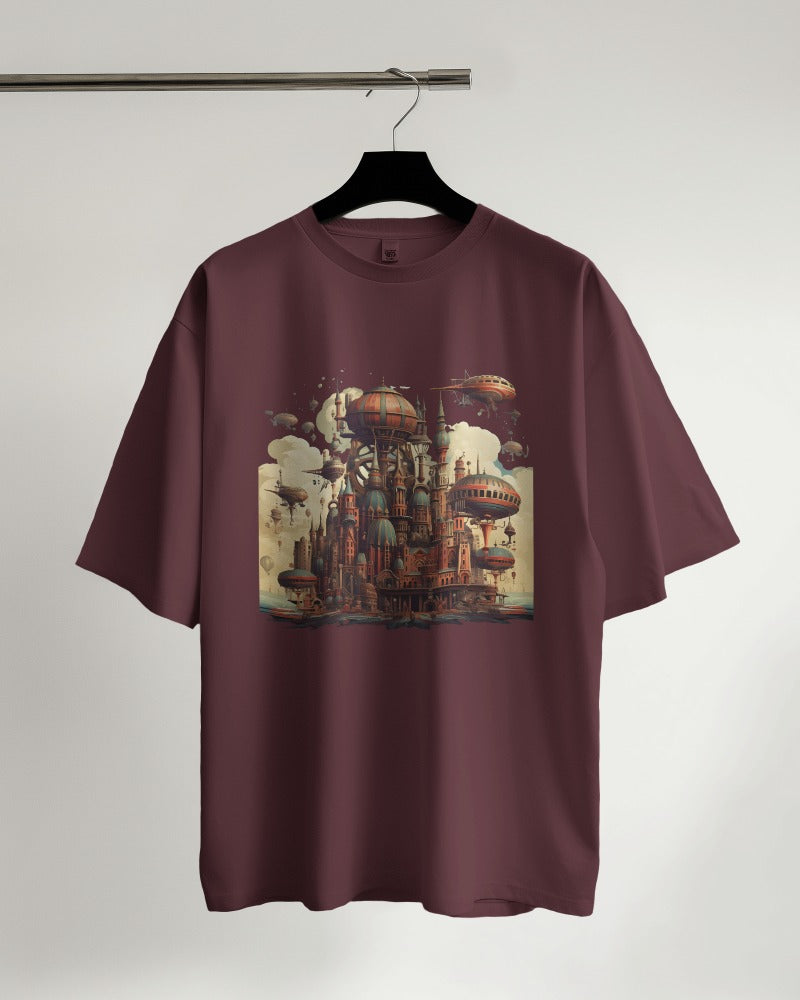 Steampunk City - Classic Oversized T-Shirt