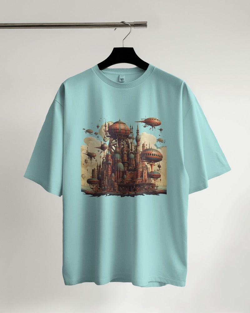 Steampunk City - Classic Oversized T-Shirt