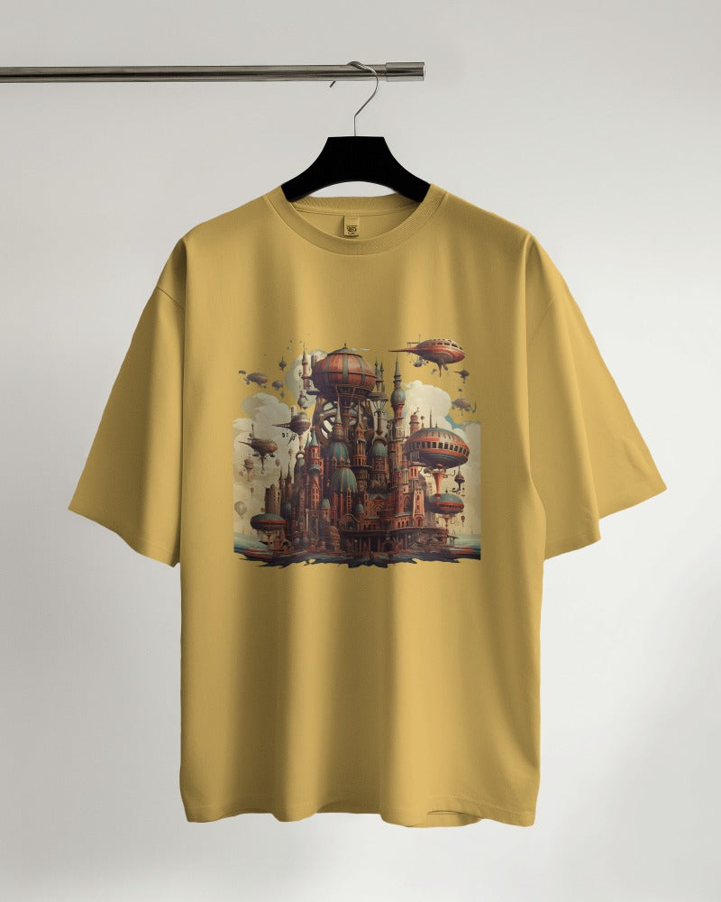 Steampunk City - Classic Oversized T-Shirt