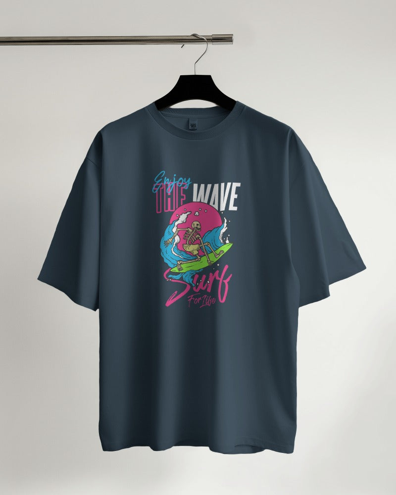 Enjoy The Wave - Classic Oversized T-Shirt