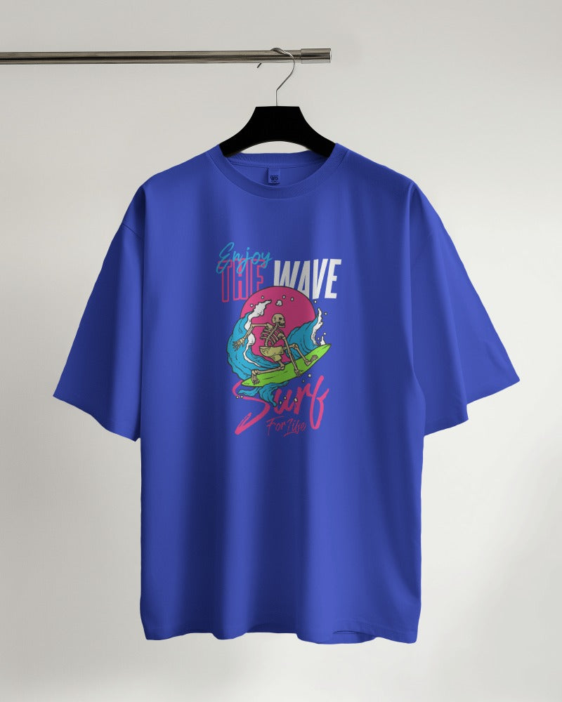 Enjoy The Wave - Classic Oversized T-Shirt
