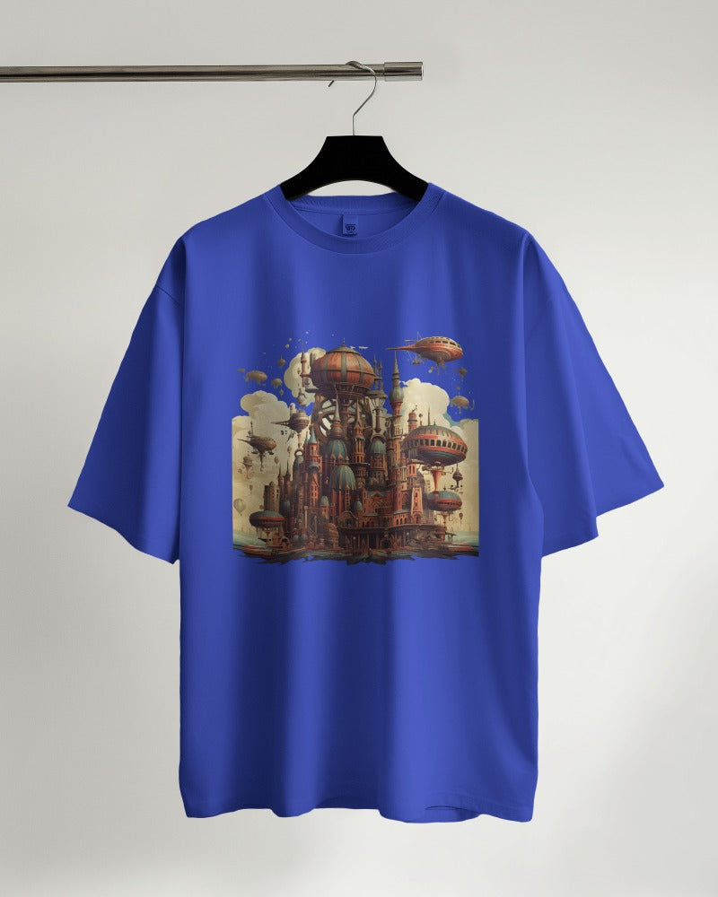 Steampunk City - Classic Oversized T-Shirt