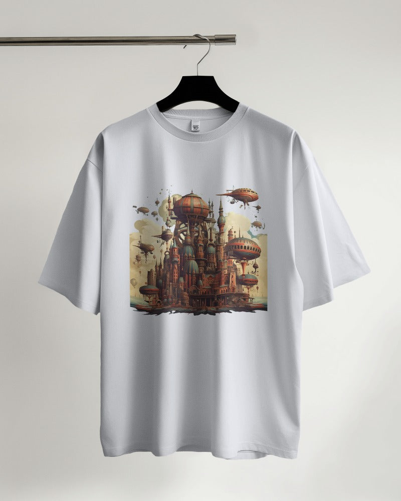 Steampunk City - Classic Oversized T-Shirt