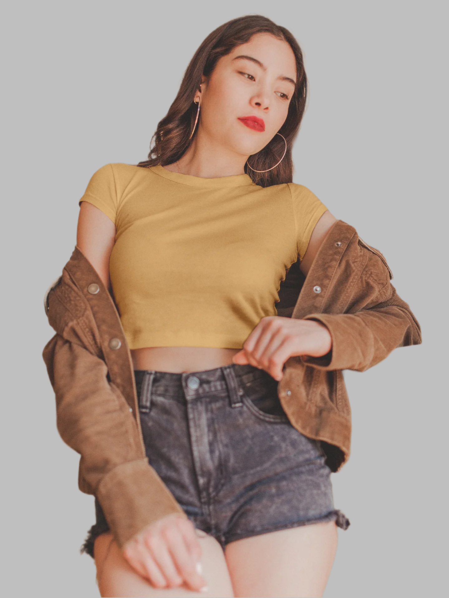 Golden Yellow - Crop Top