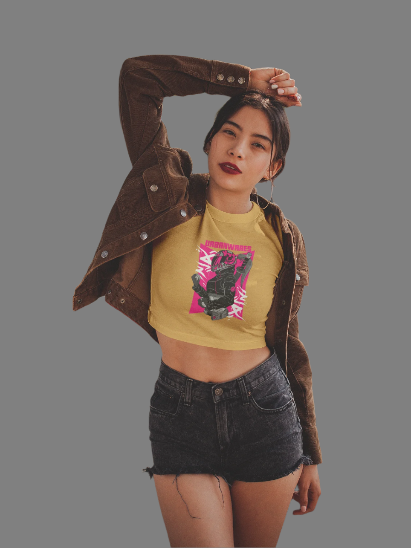 Helmet Warrior - Crop Top