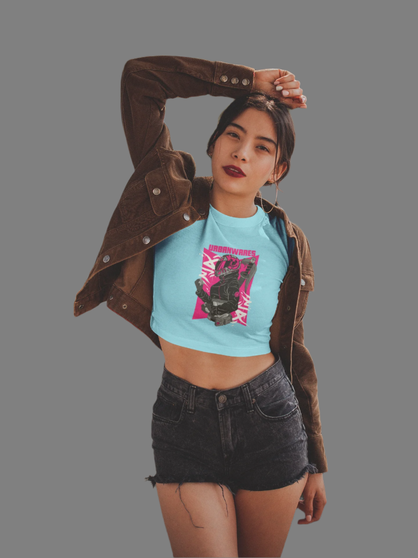 Helmet Warrior - Crop Top