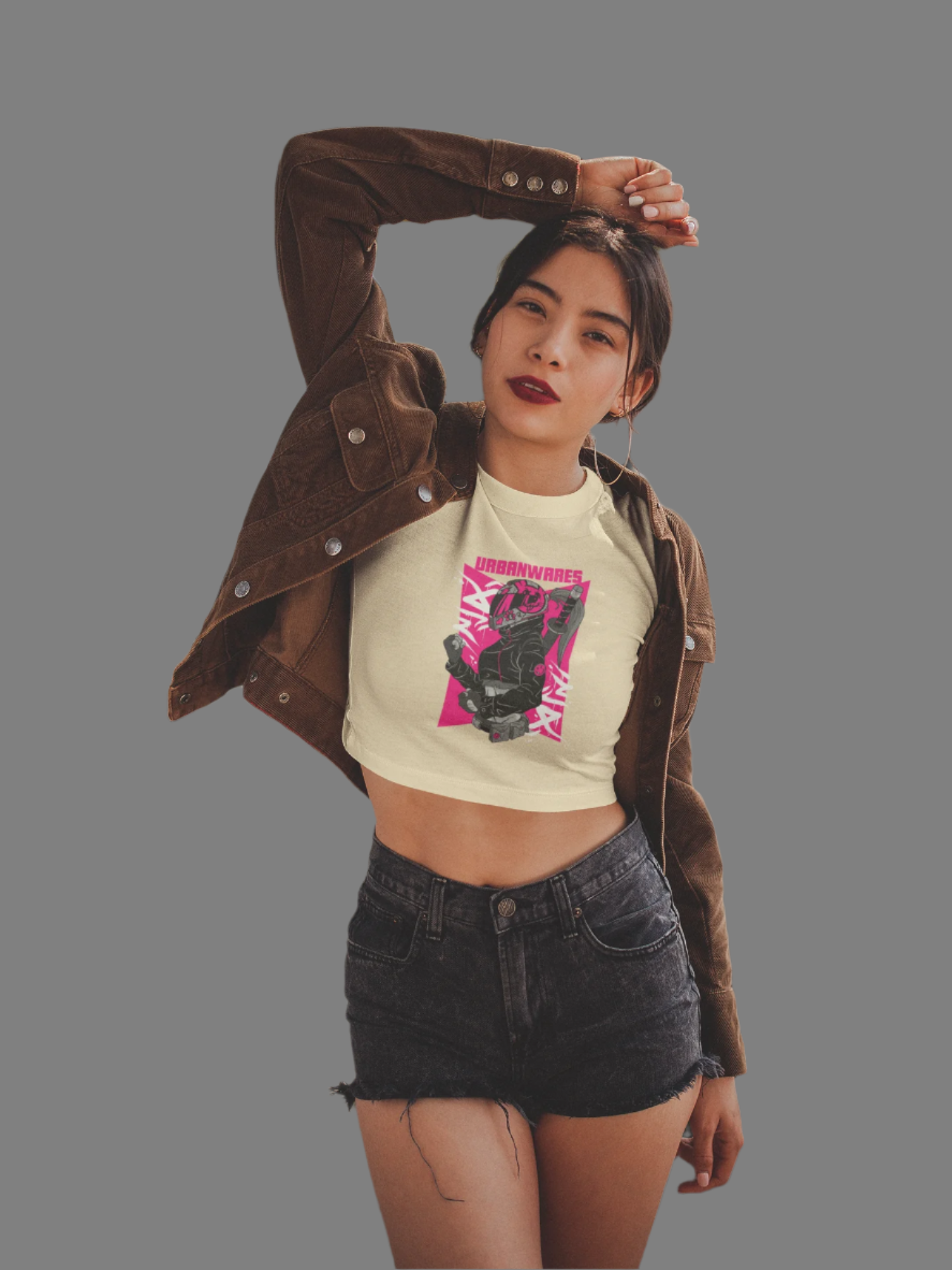 Helmet Warrior - Crop Top