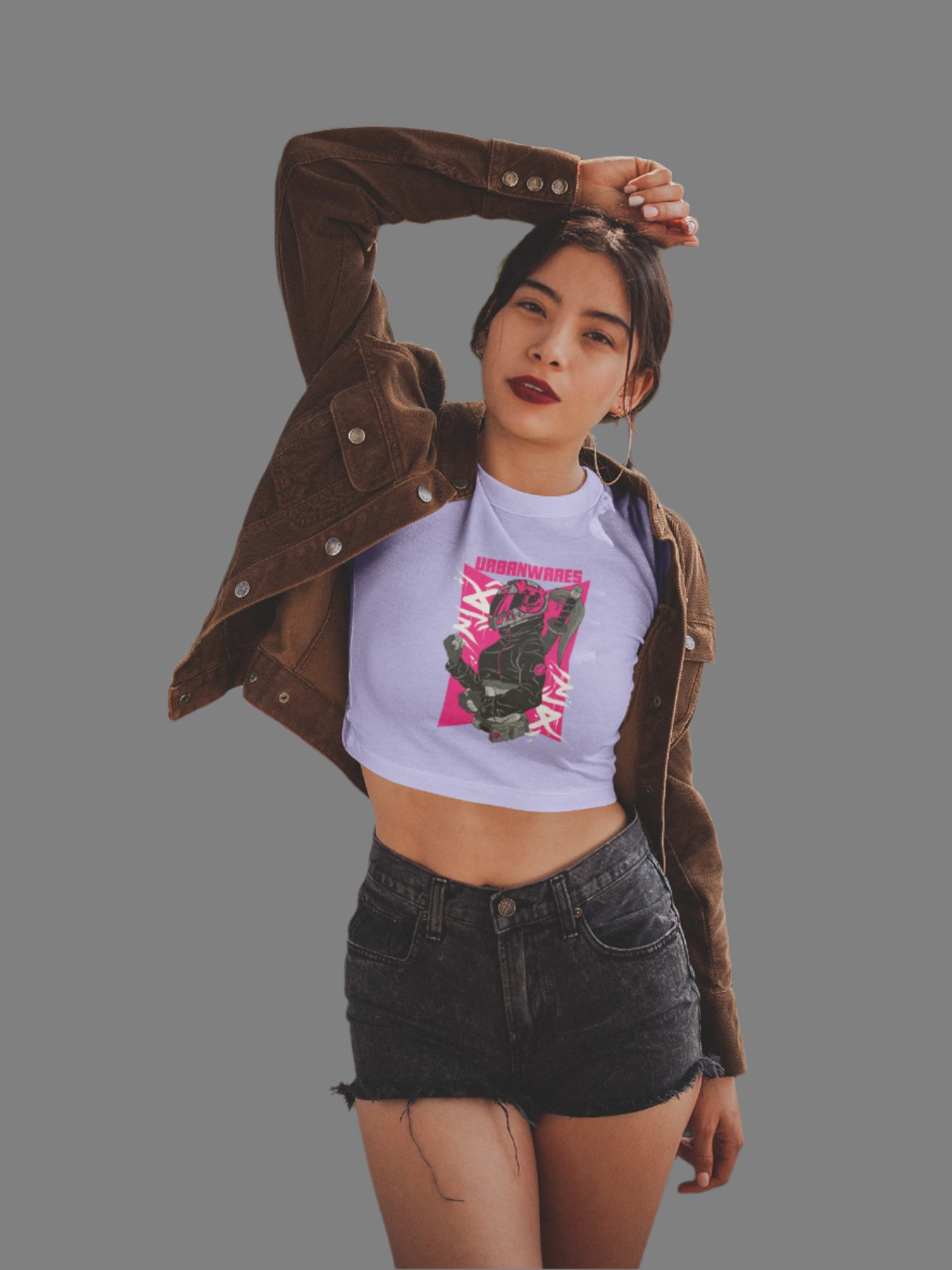 Helmet Warrior - Crop Top