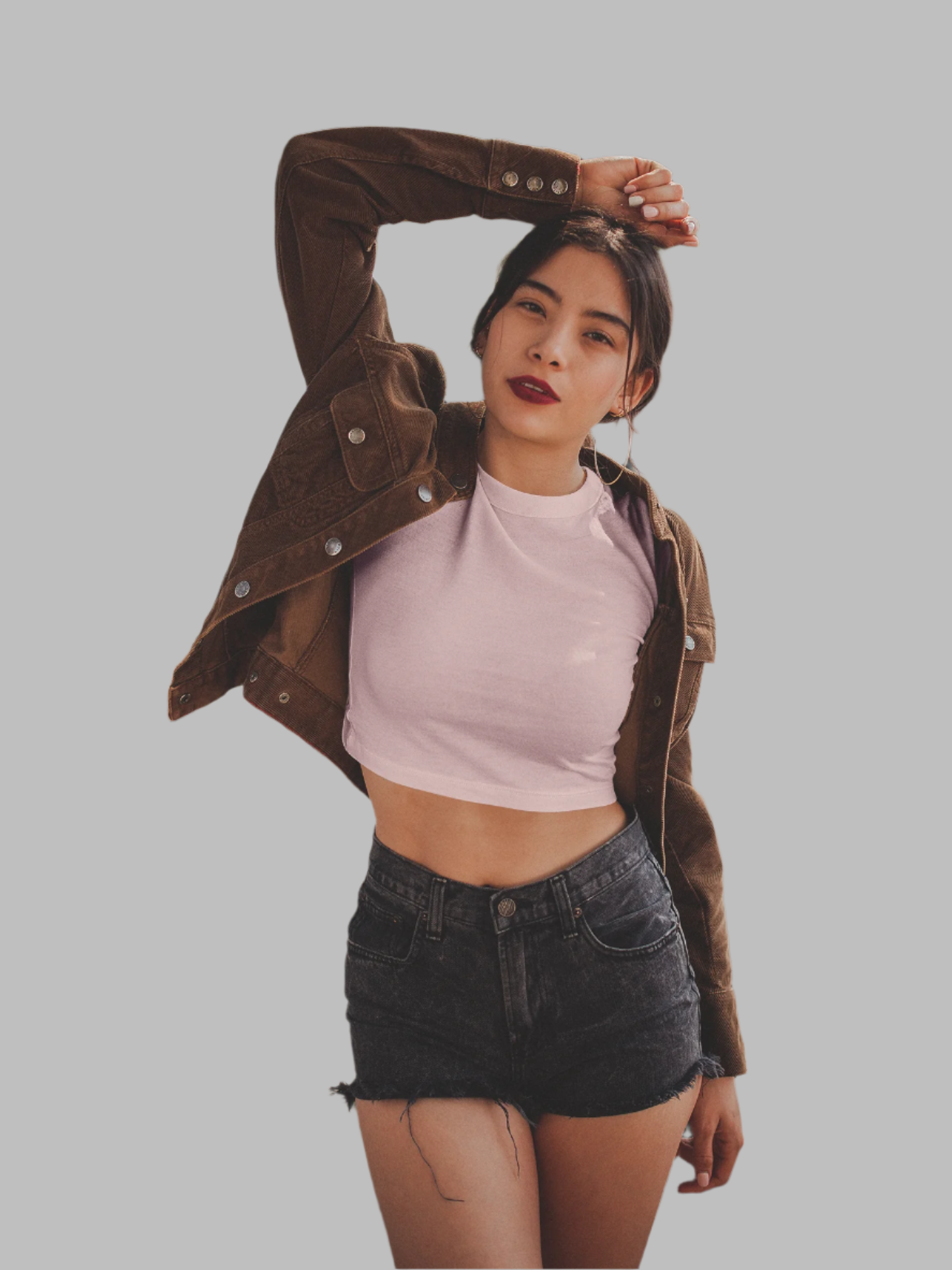 Light Baby Pink - Crop Top