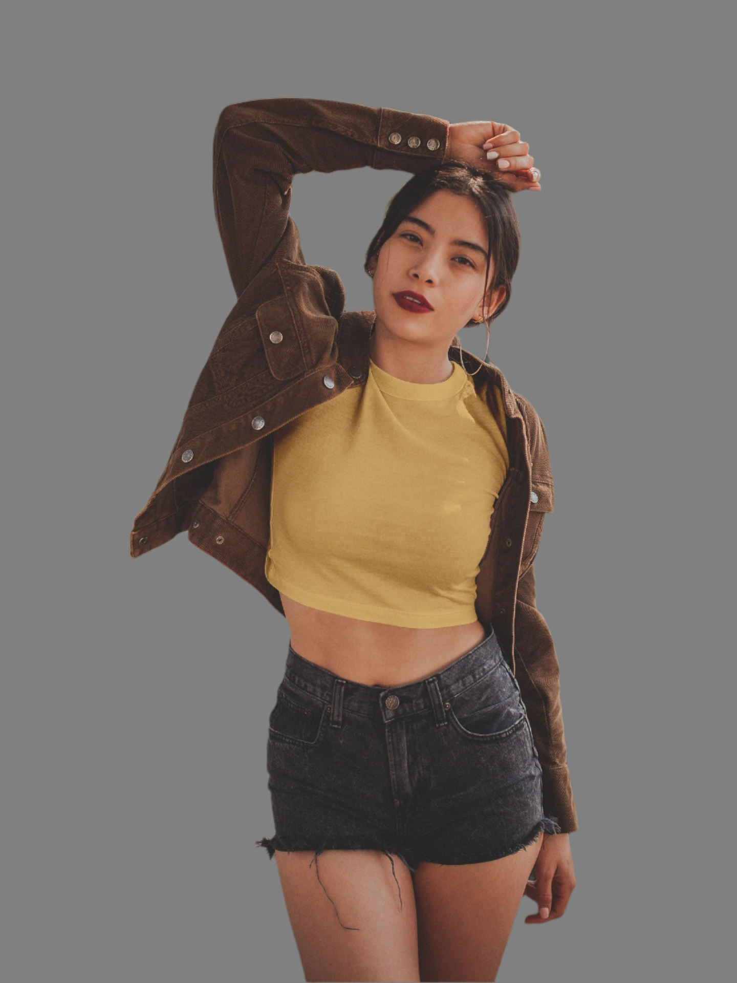 Golden Yellow - Crop Top