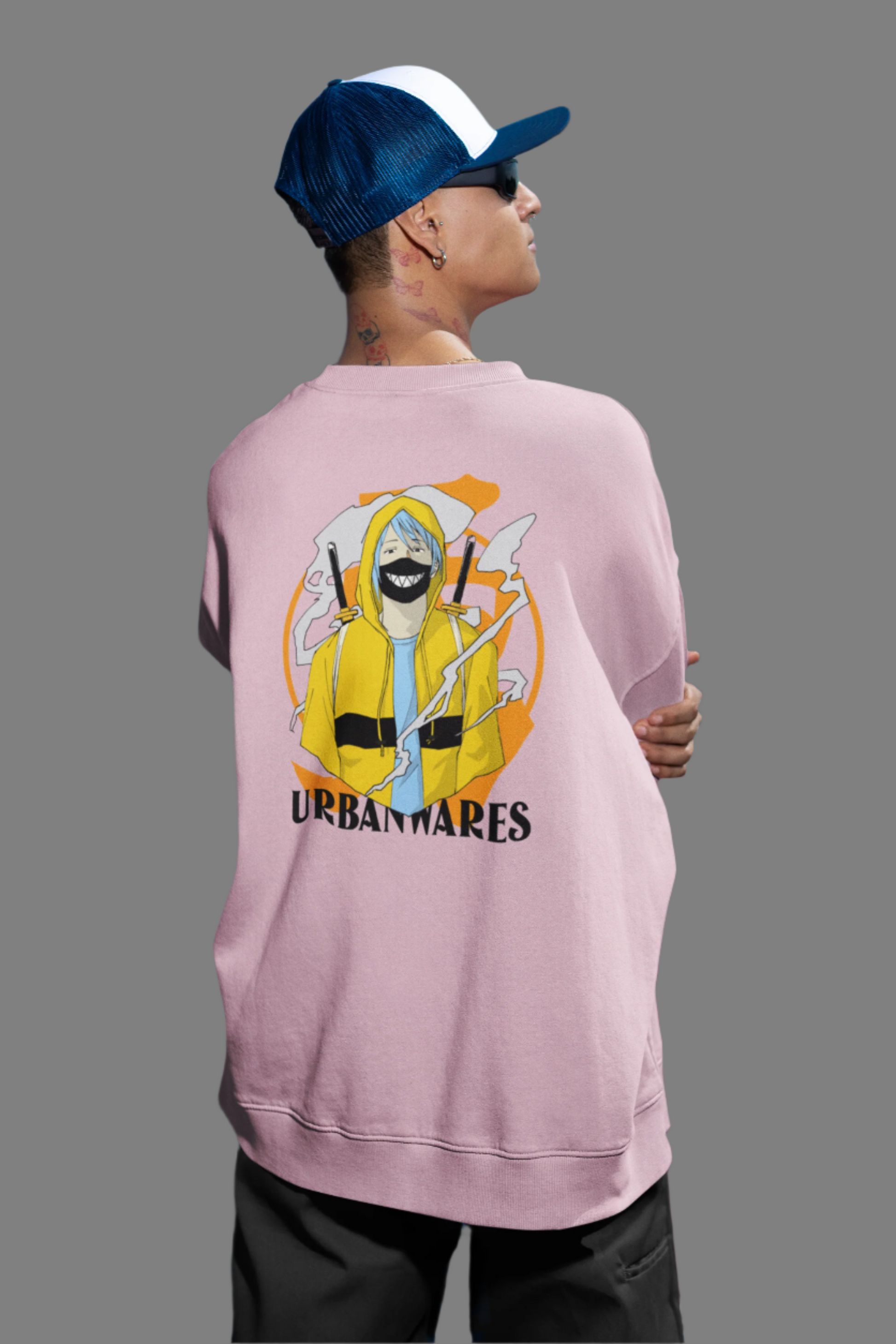 Masked Samurai - Oversized Sweatshirt