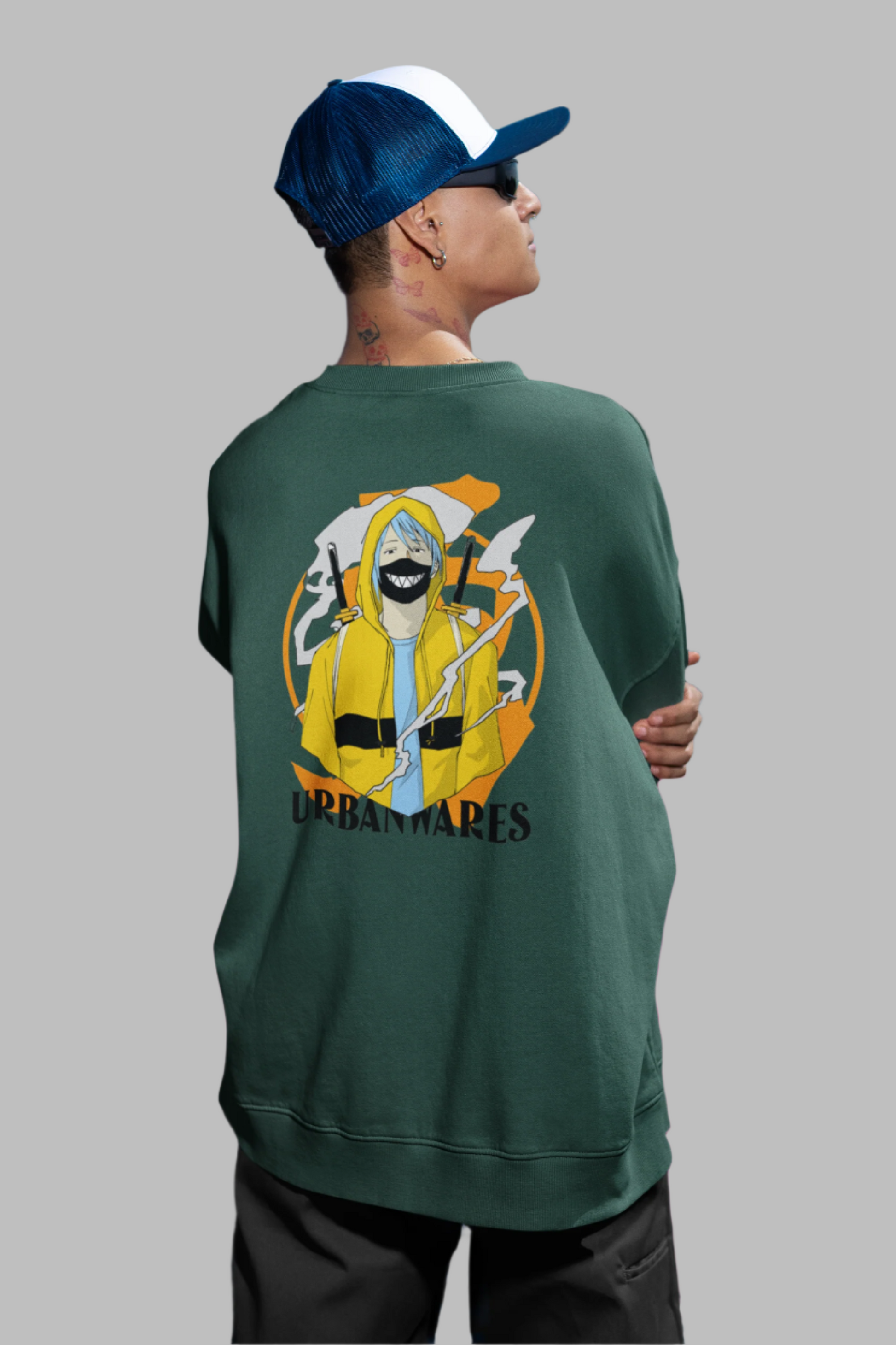 Masked Samurai - Oversized Sweatshirt