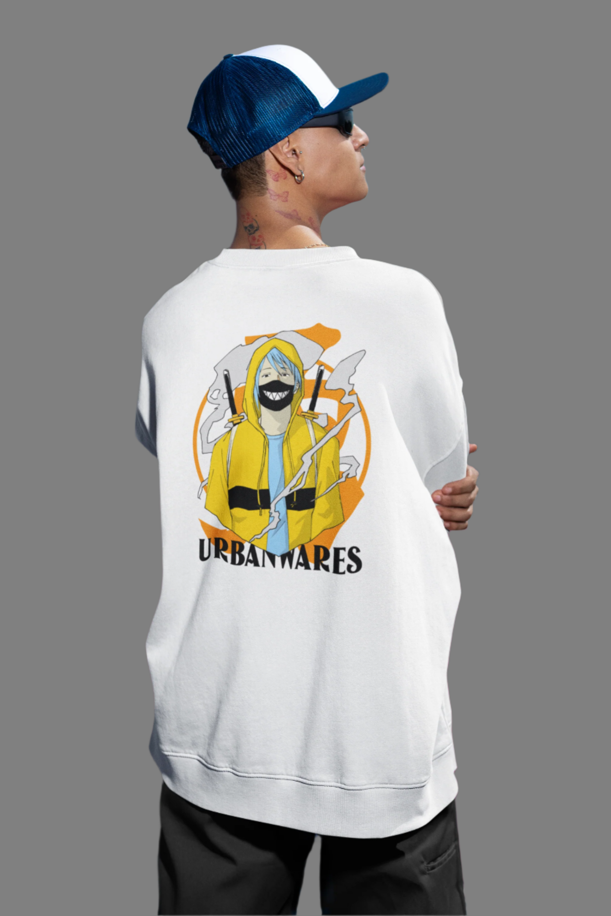 Masked Samurai - Oversized Sweatshirt