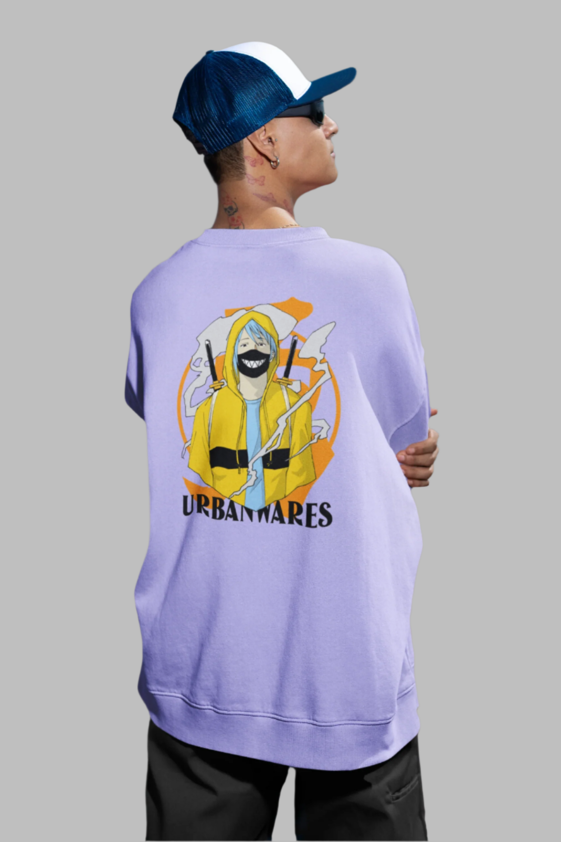 Masked Samurai - Oversized Sweatshirt