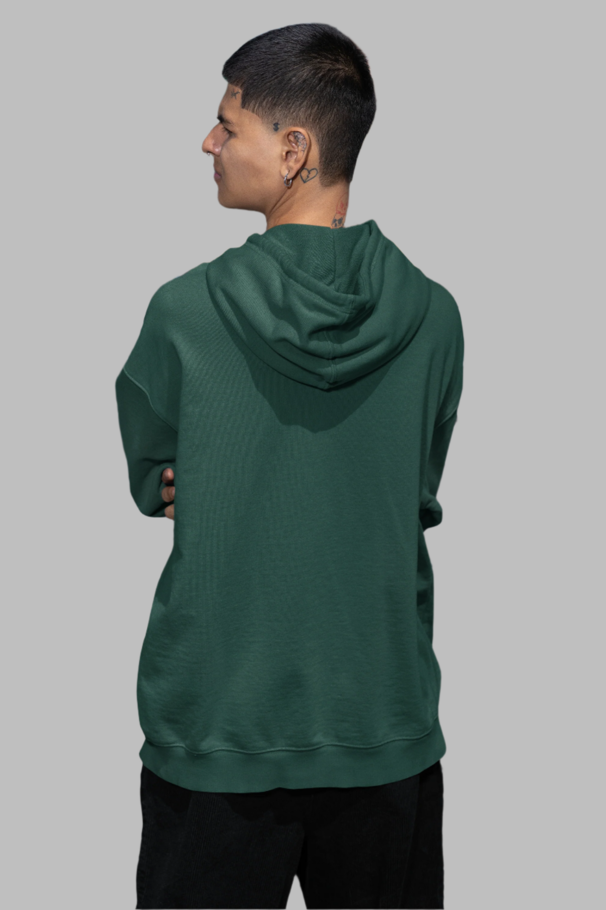 Bottle Green - Oversized Hoodie