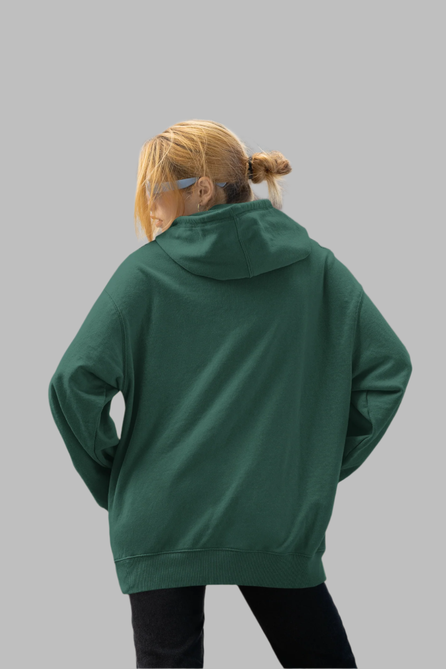 Bottle Green - Oversized Hoodie