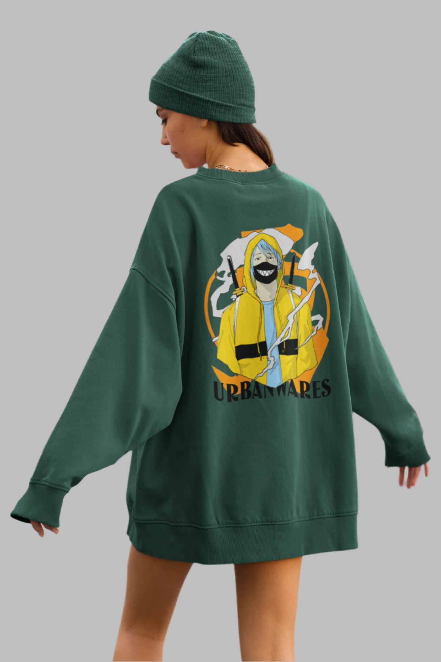 Masked Samurai - Oversized Sweatshirt