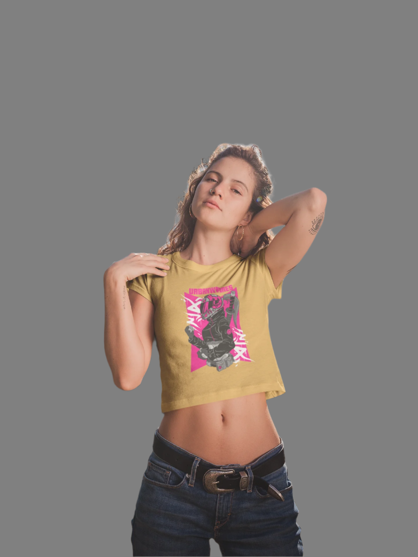 Helmet Warrior - Crop Top