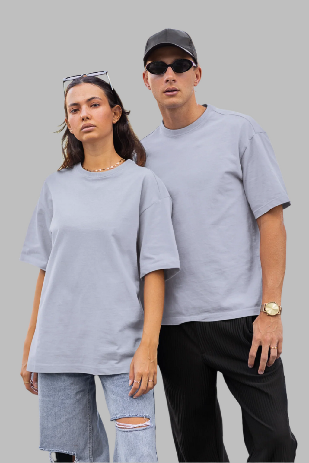 Pack of 2 & 3 - Premium Oversized T-Shirt