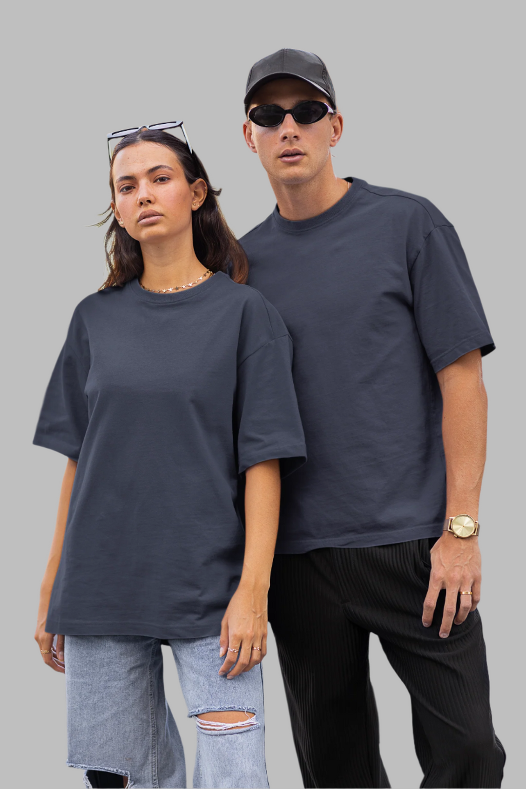 Pack of 2 & 3 - Premium Oversized T-Shirt