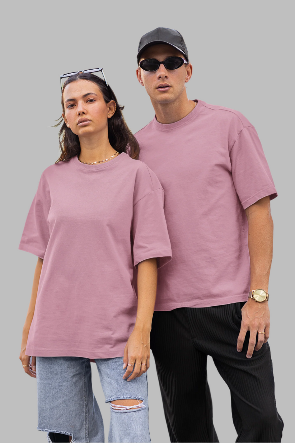Pack of 2 & 3 - Premium Oversized T-Shirt