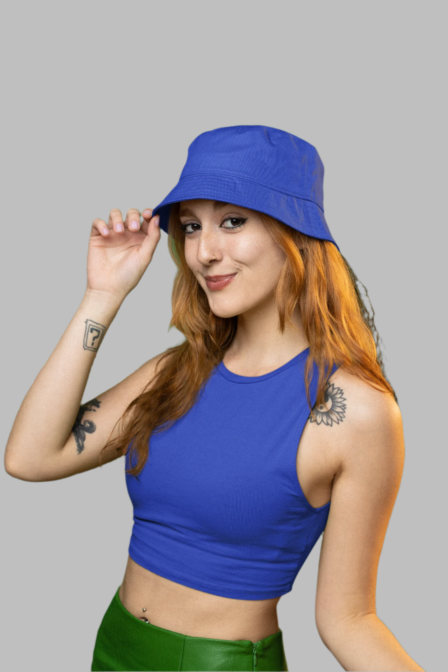 Royal Blue - Crop Tank