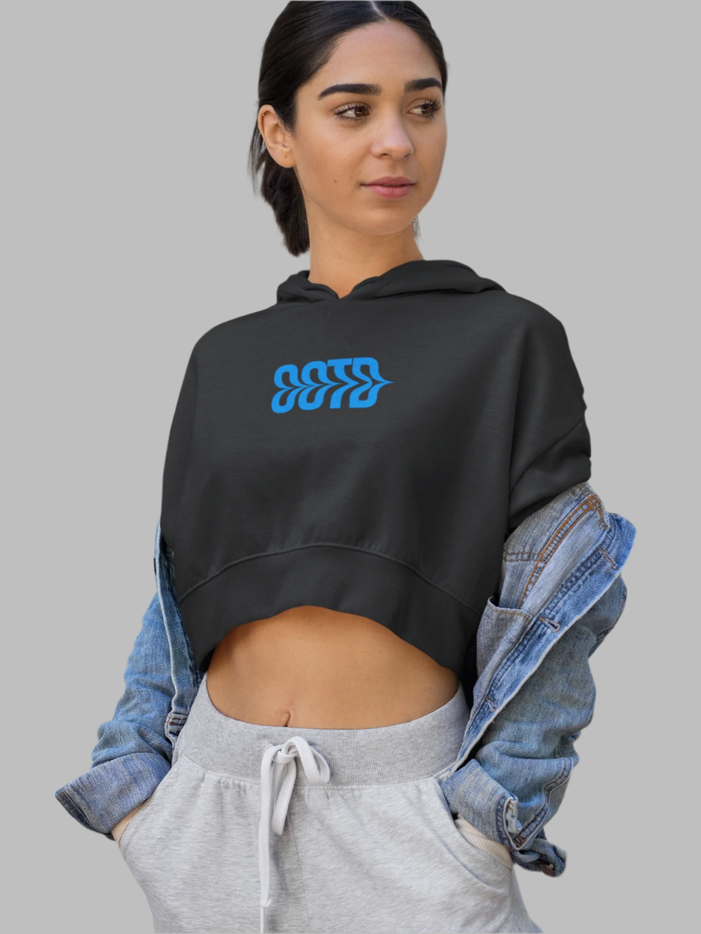 OOTD - Crop Hoodie