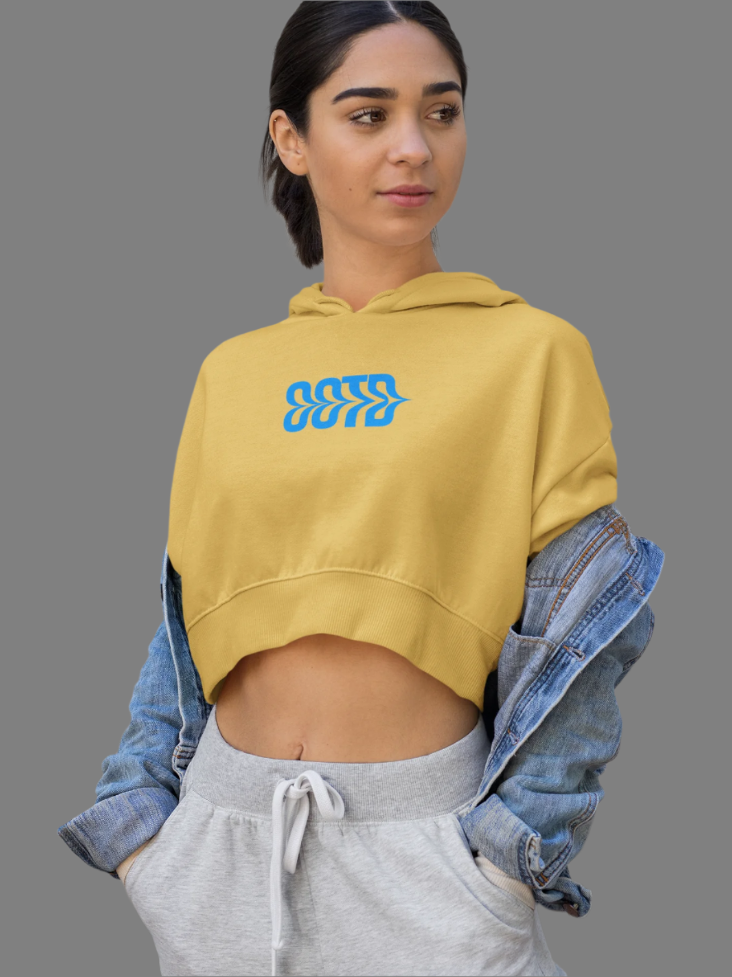 OOTD - Crop Hoodie