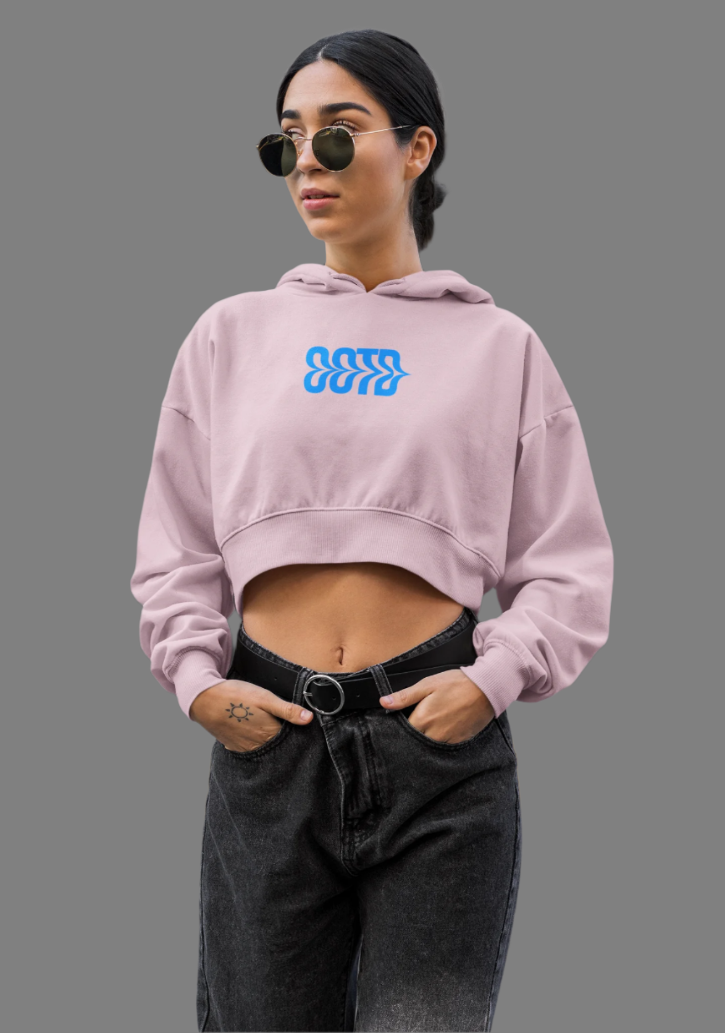 OOTD - Crop Hoodie