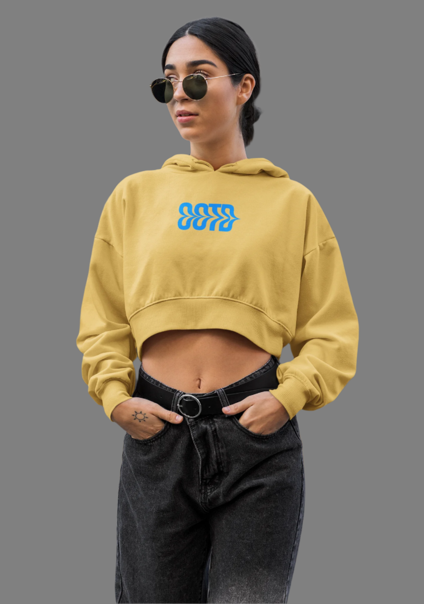 OOTD - Crop Hoodie