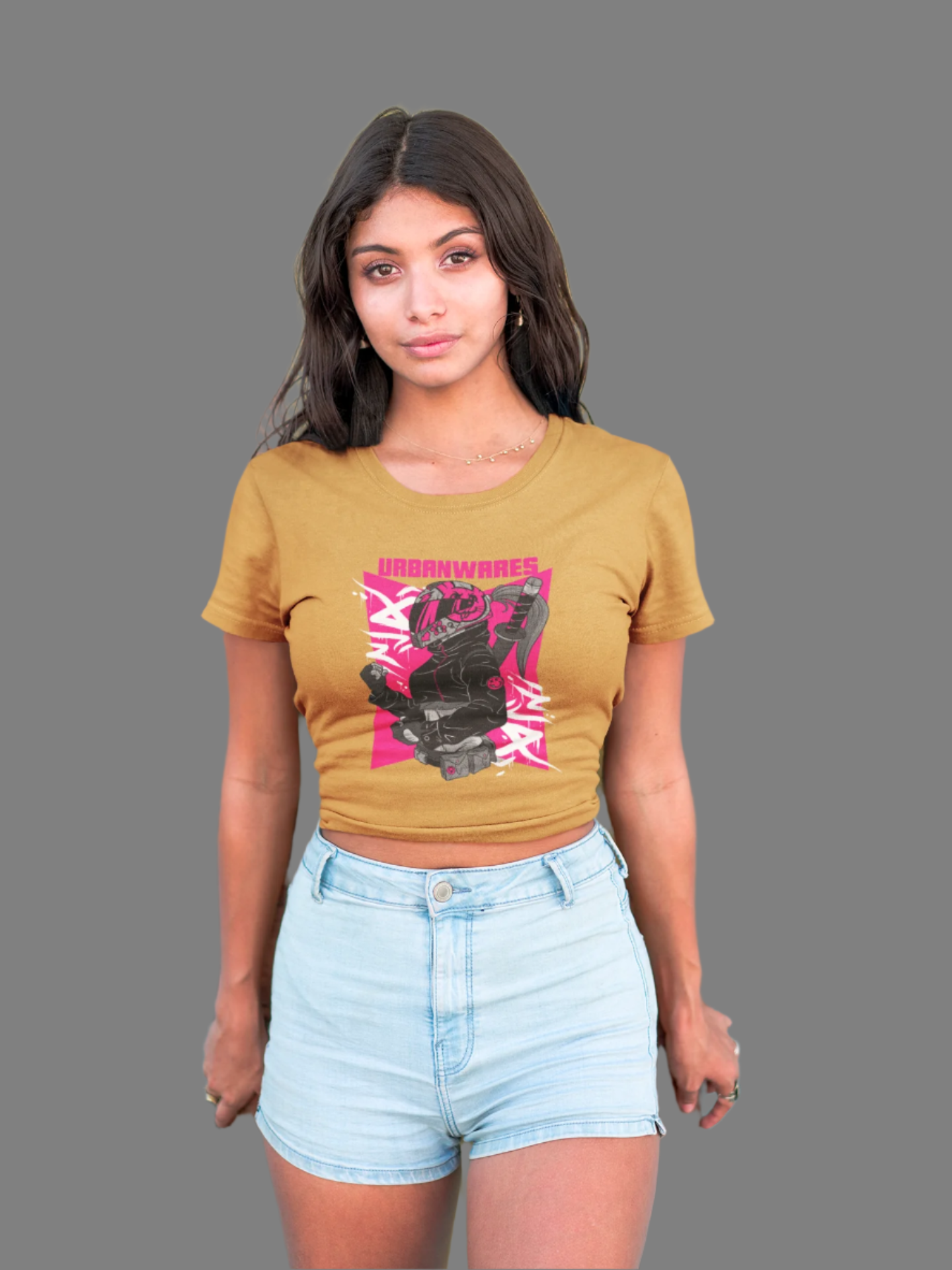 Helmet Warrior - Crop Top