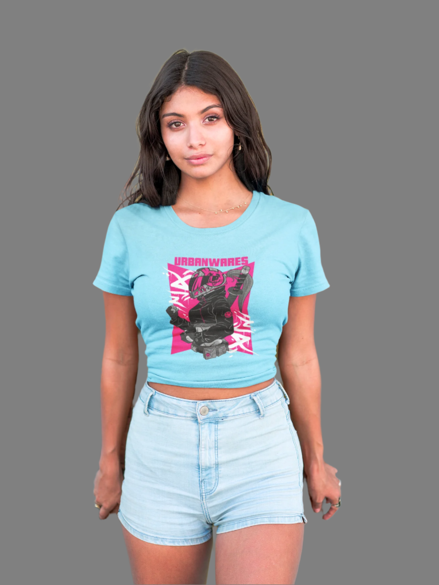 Helmet Warrior - Crop Top