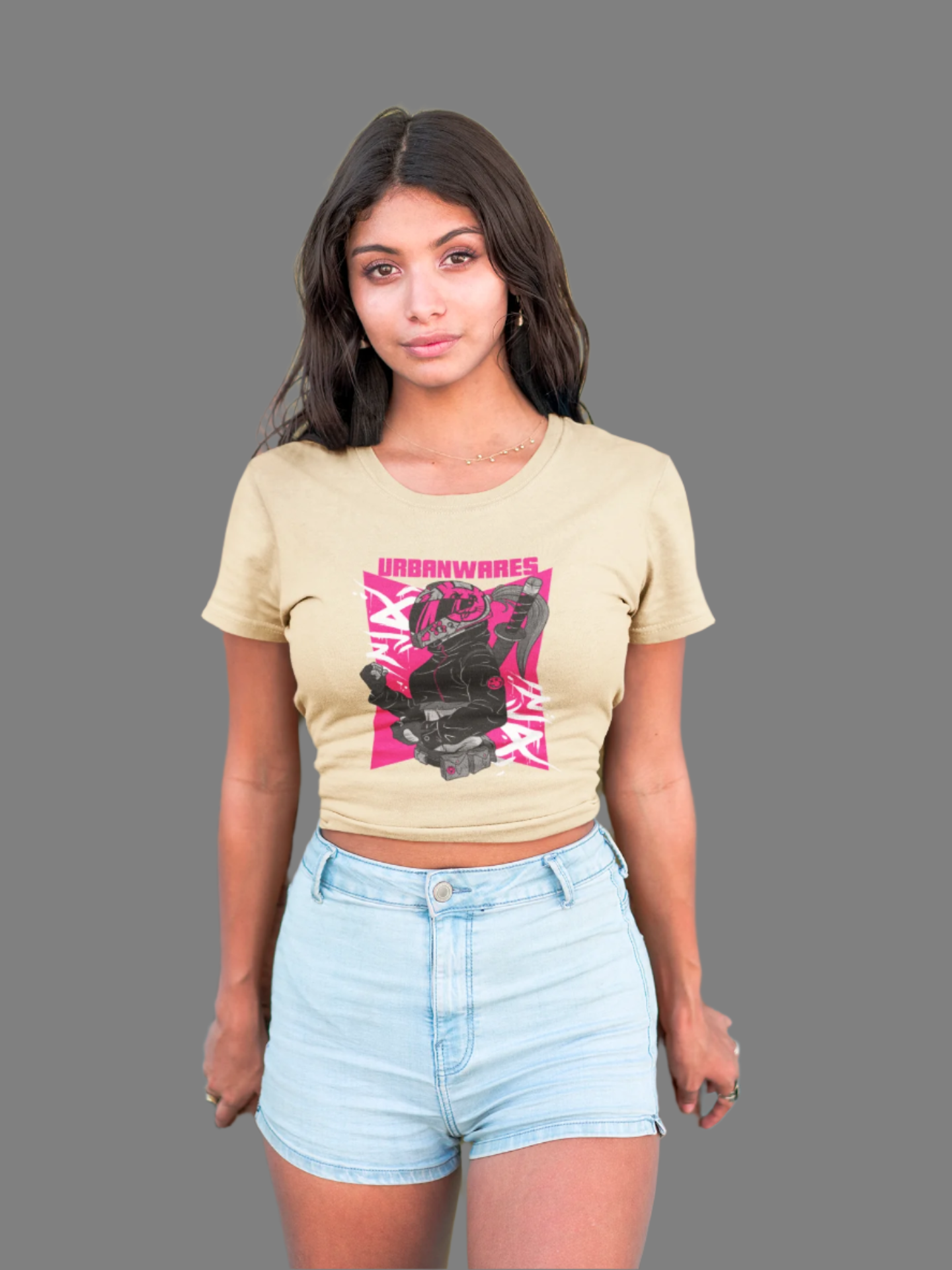 Helmet Warrior - Crop Top
