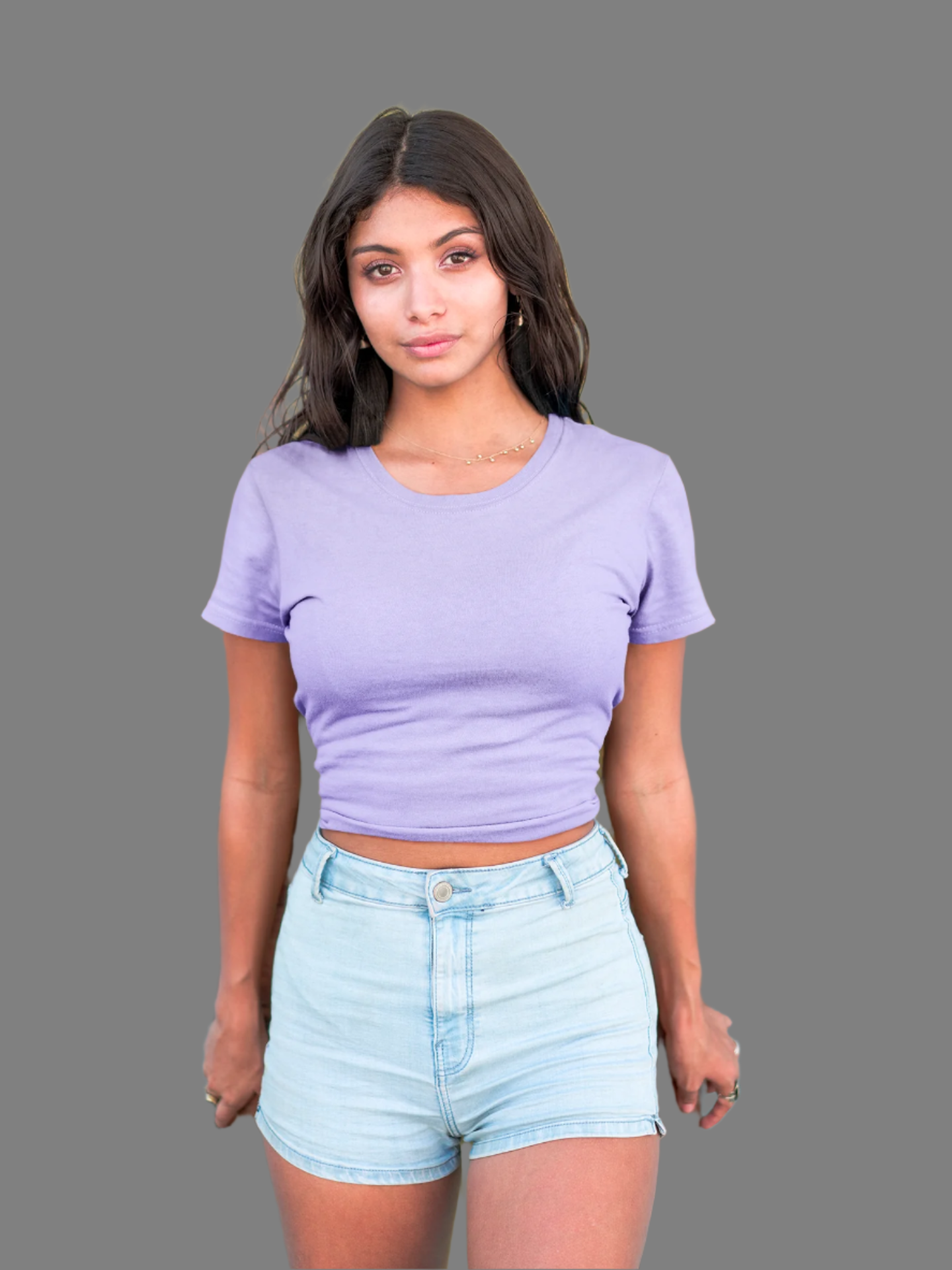 Lavender - Crop Top