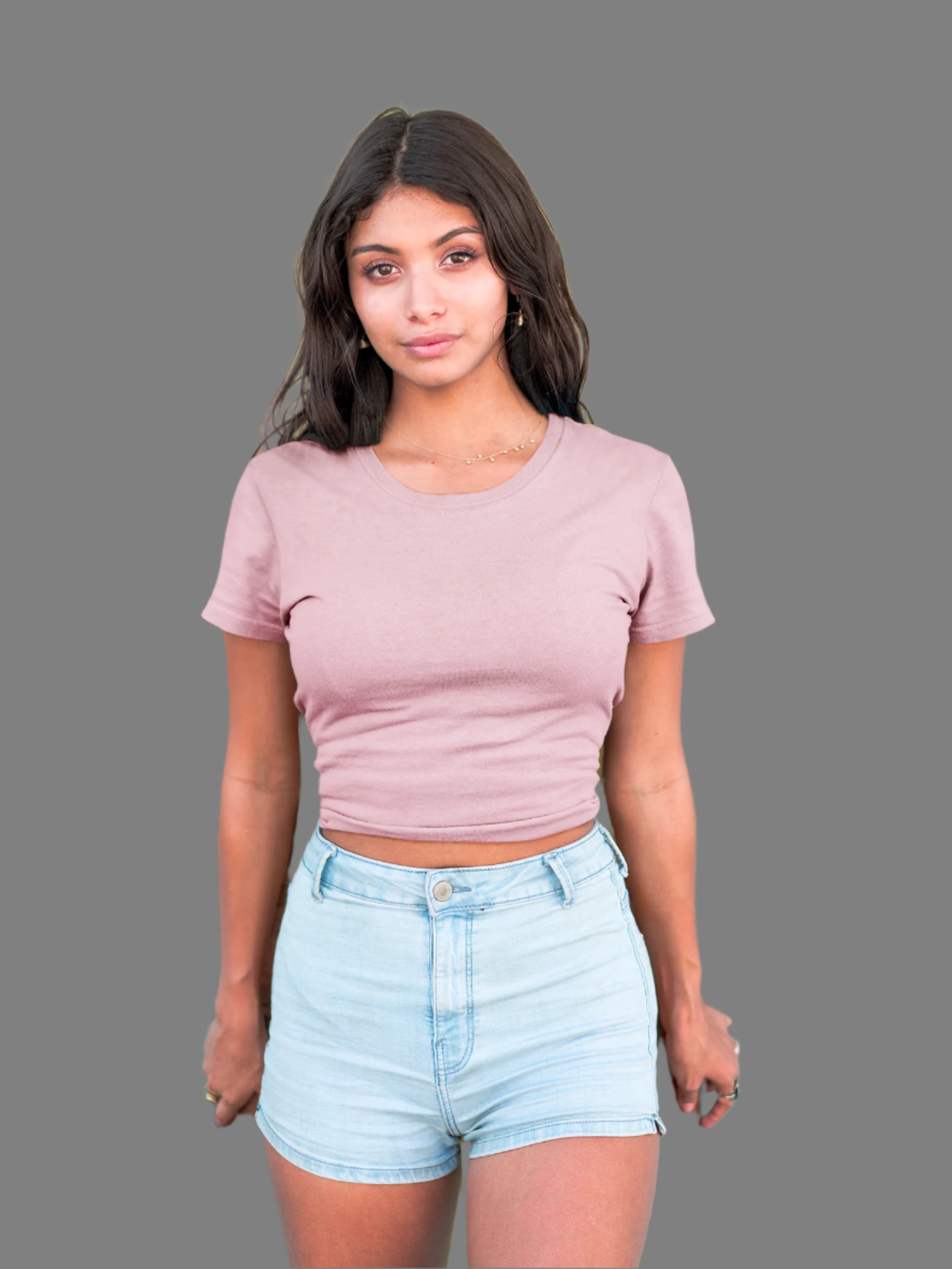 Light Baby Pink - Crop Top