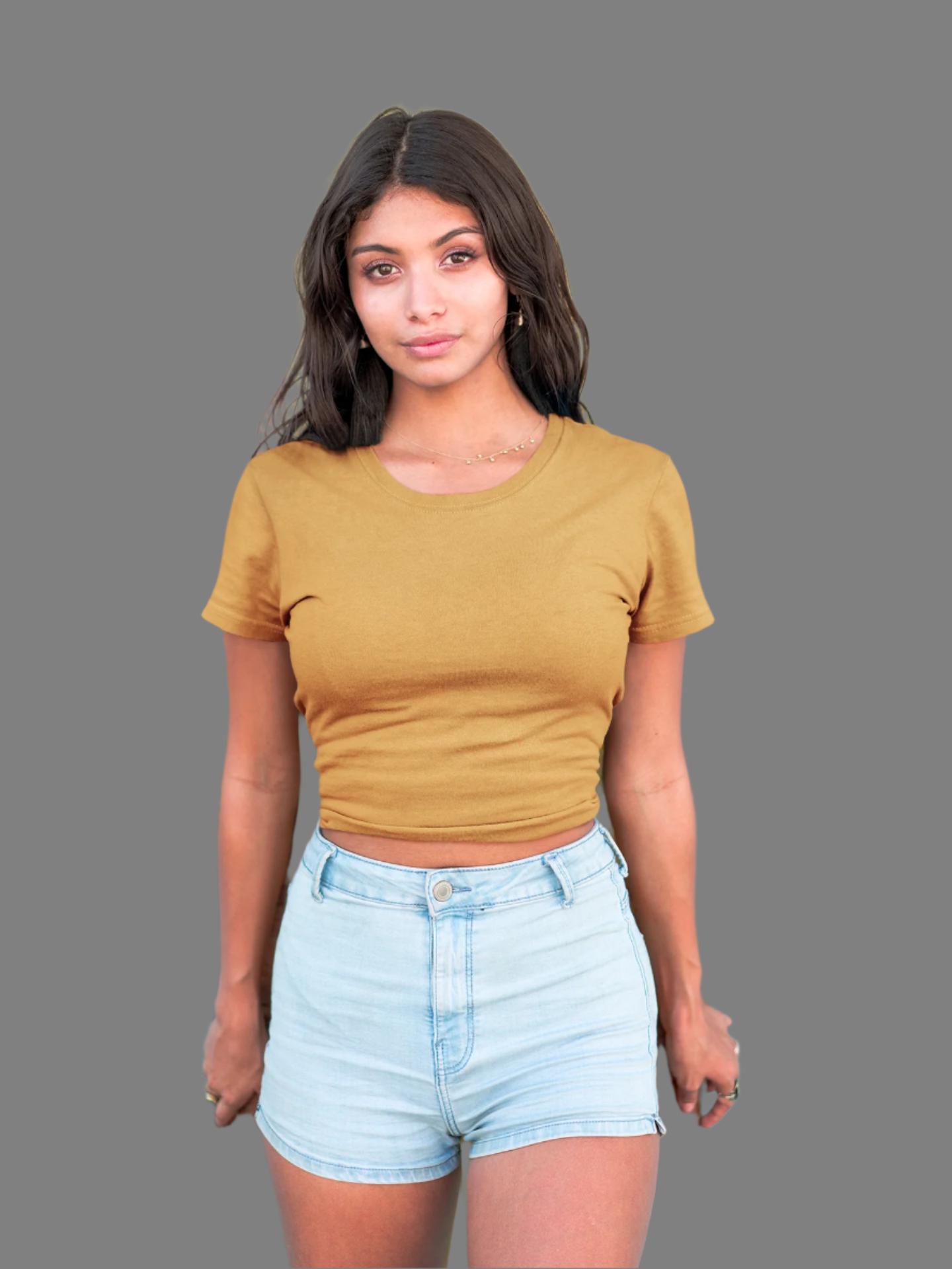 Golden Yellow - Crop Top