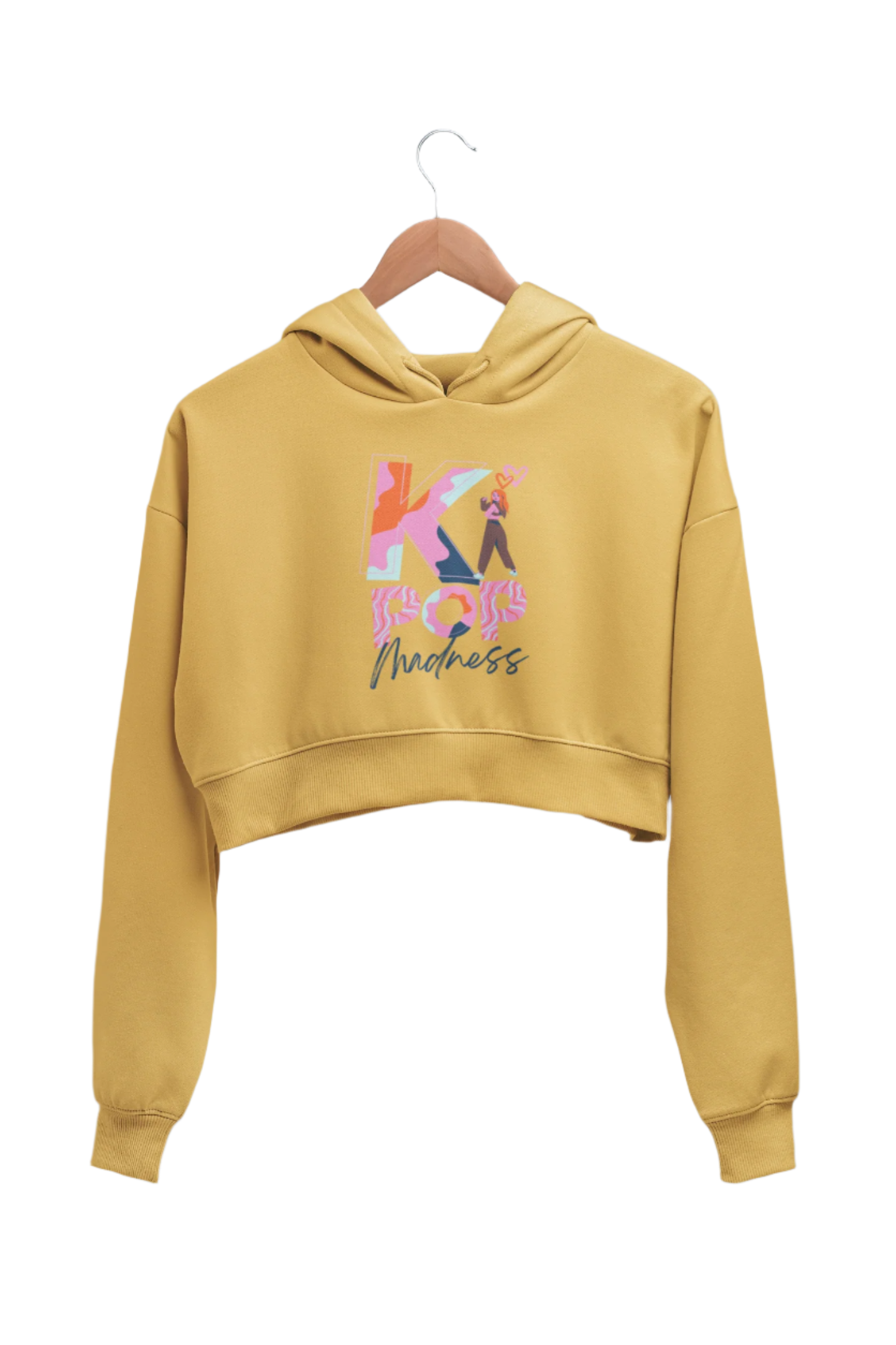 K Pop - Crop Hoodie