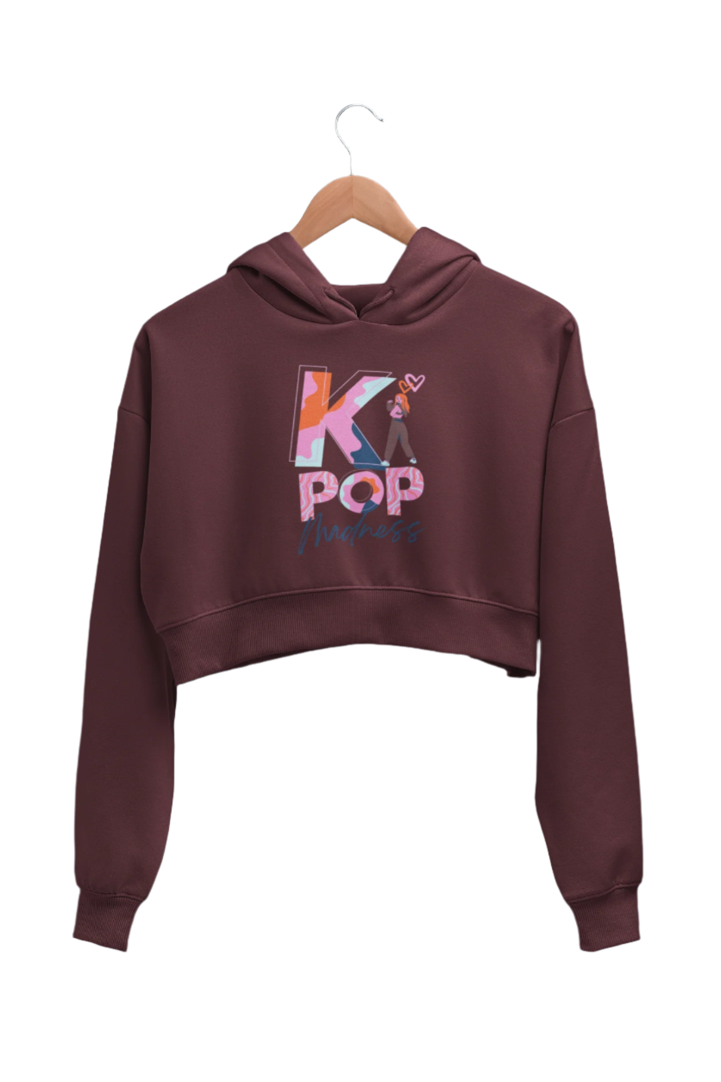 K Pop - Crop Hoodie