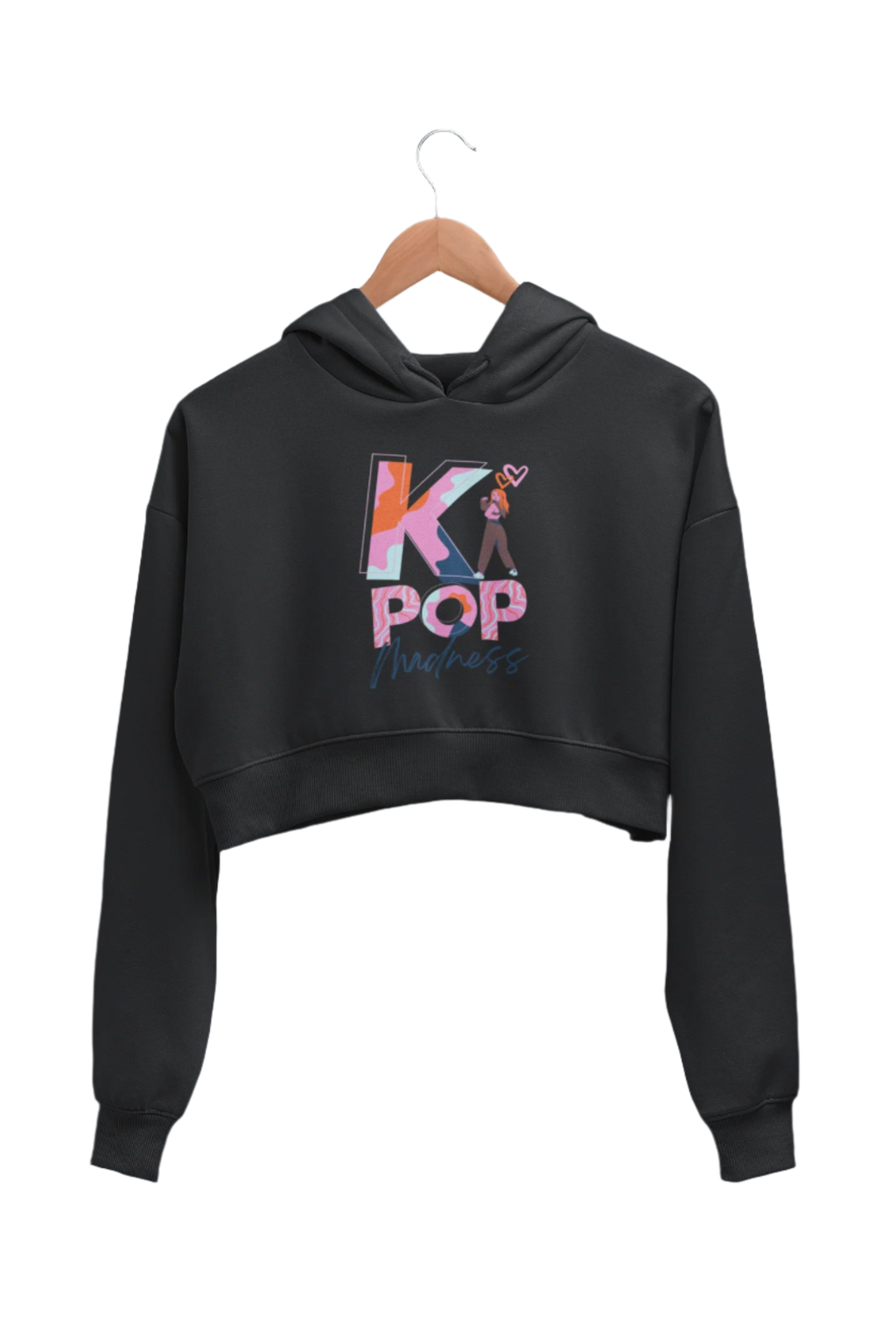 K Pop - Crop Hoodie