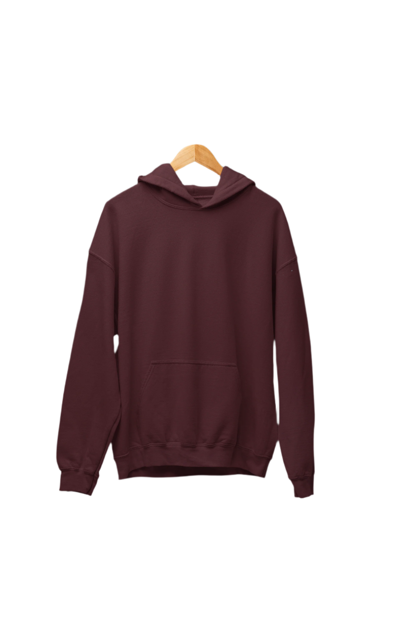 Maroon - Oversized Hoodie