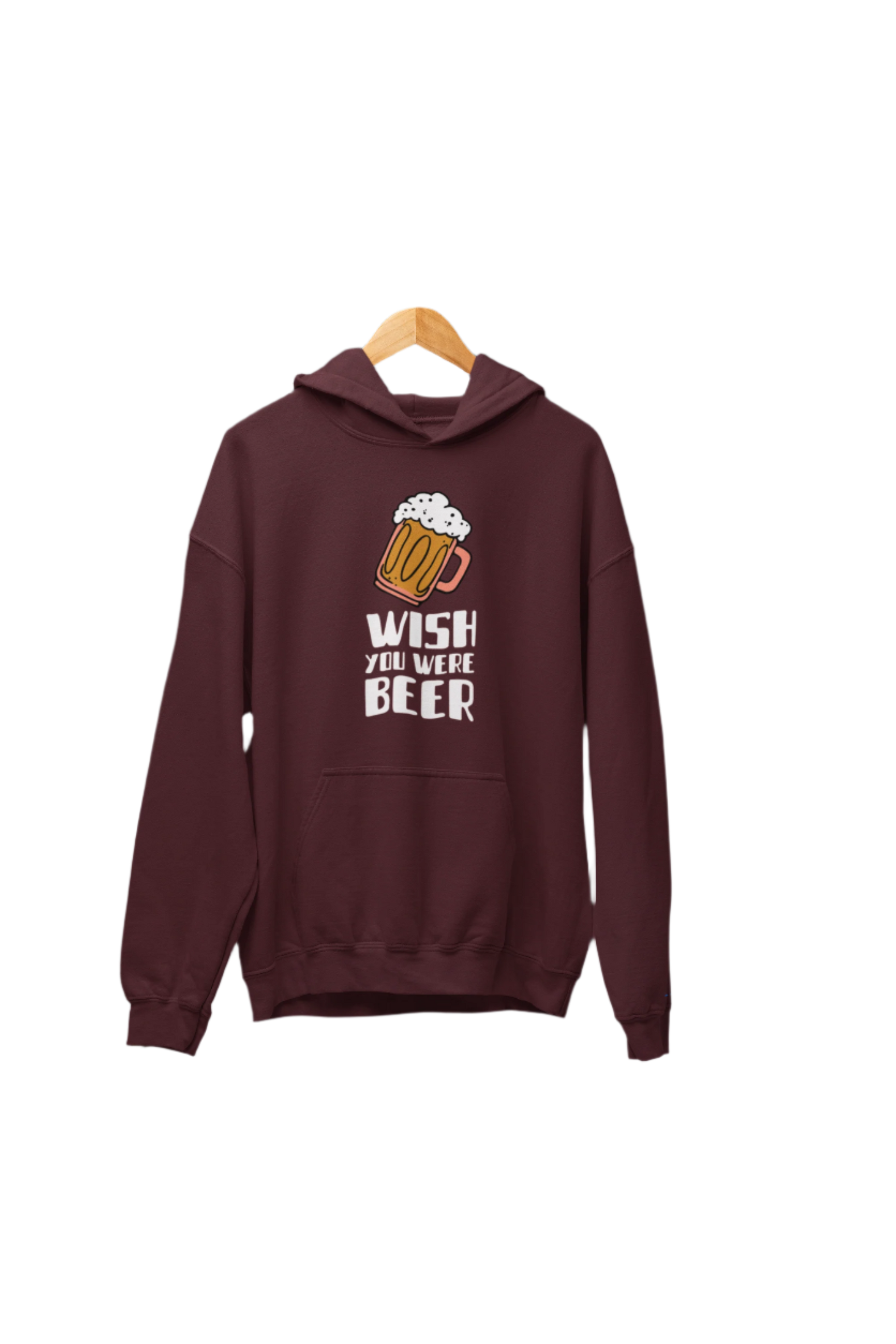 Wish You Were Beer - Oversized Hoodie