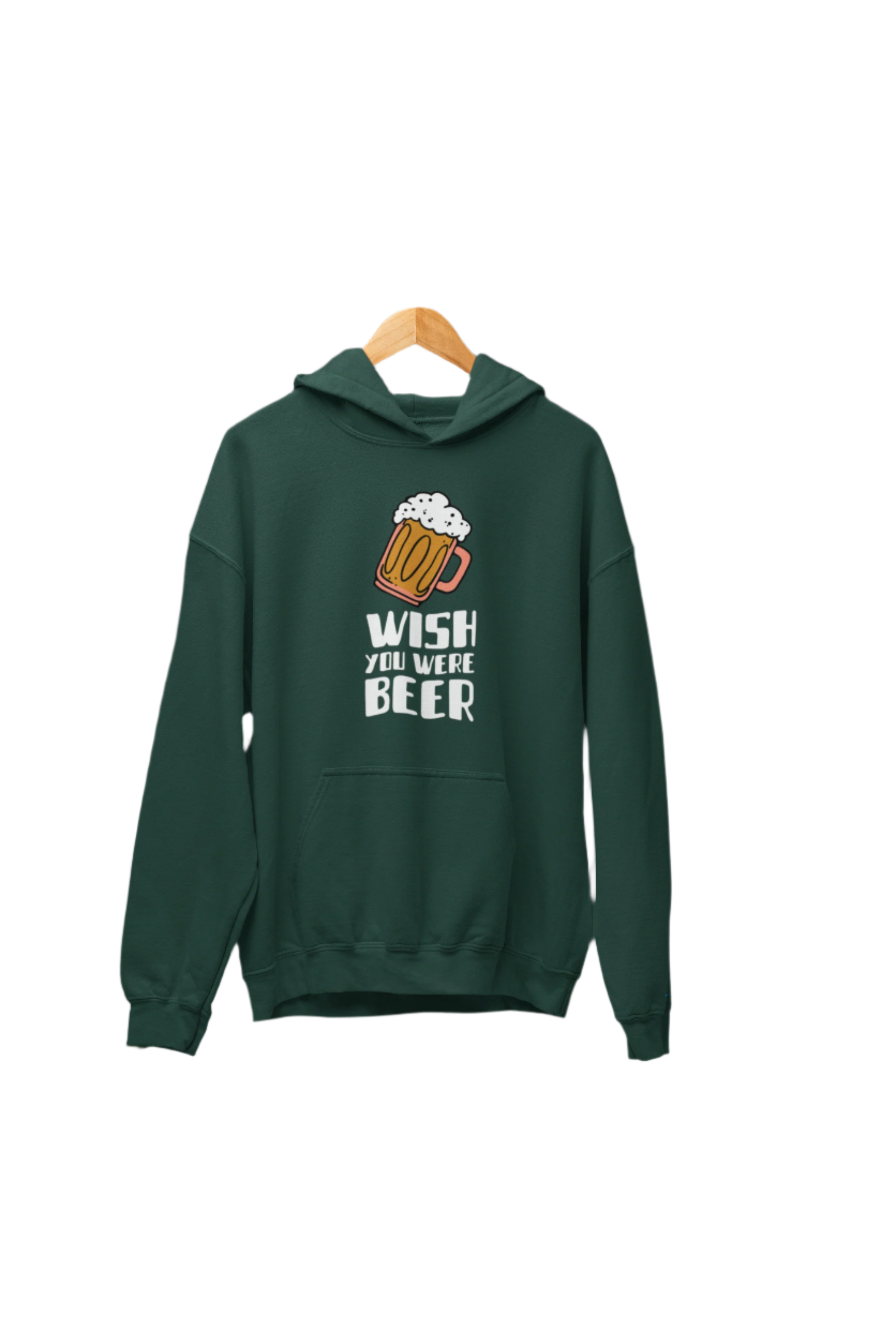 Wish You Were Beer - Oversized Hoodie