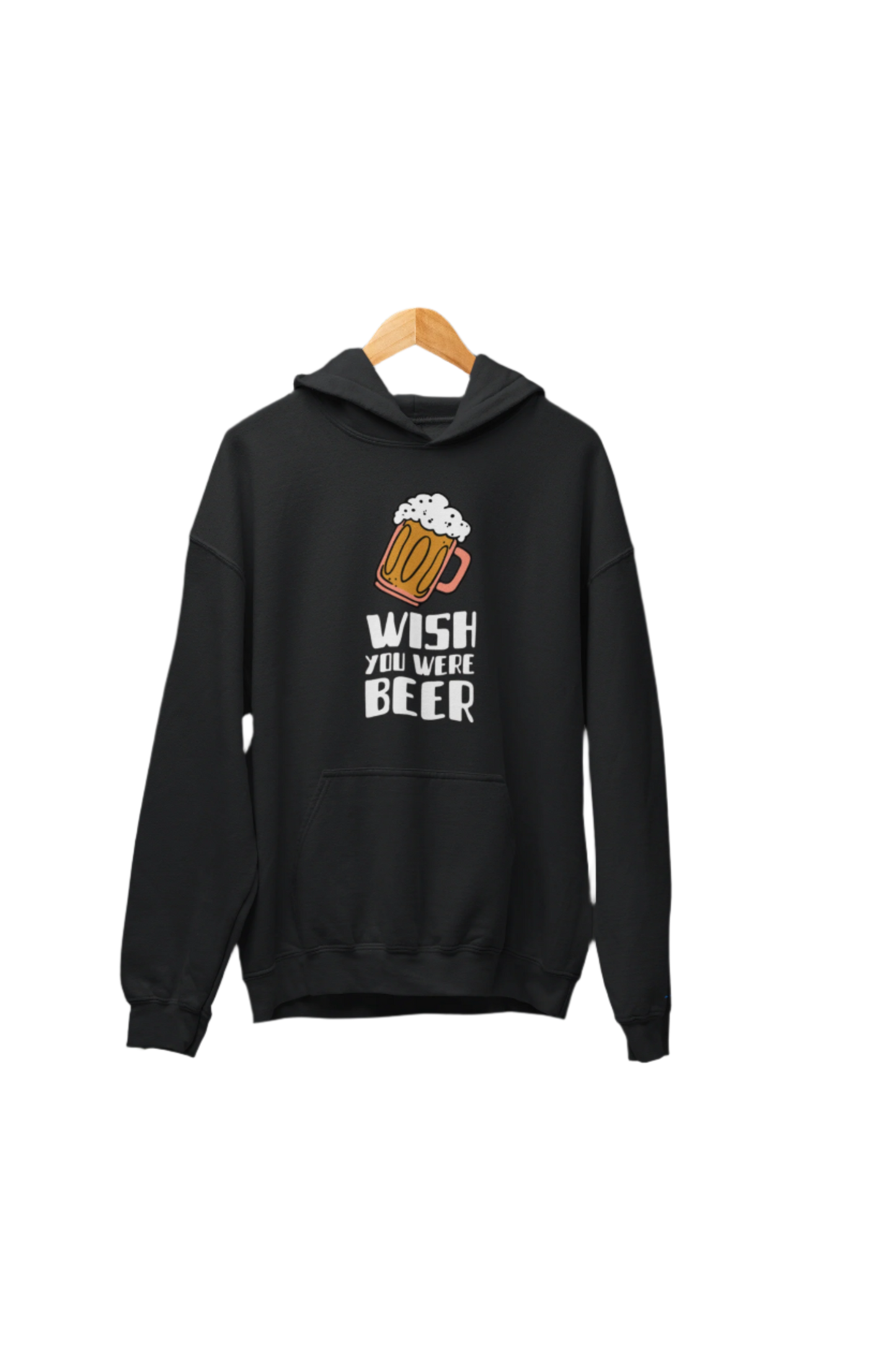 Wish You Were Beer - Oversized Hoodie