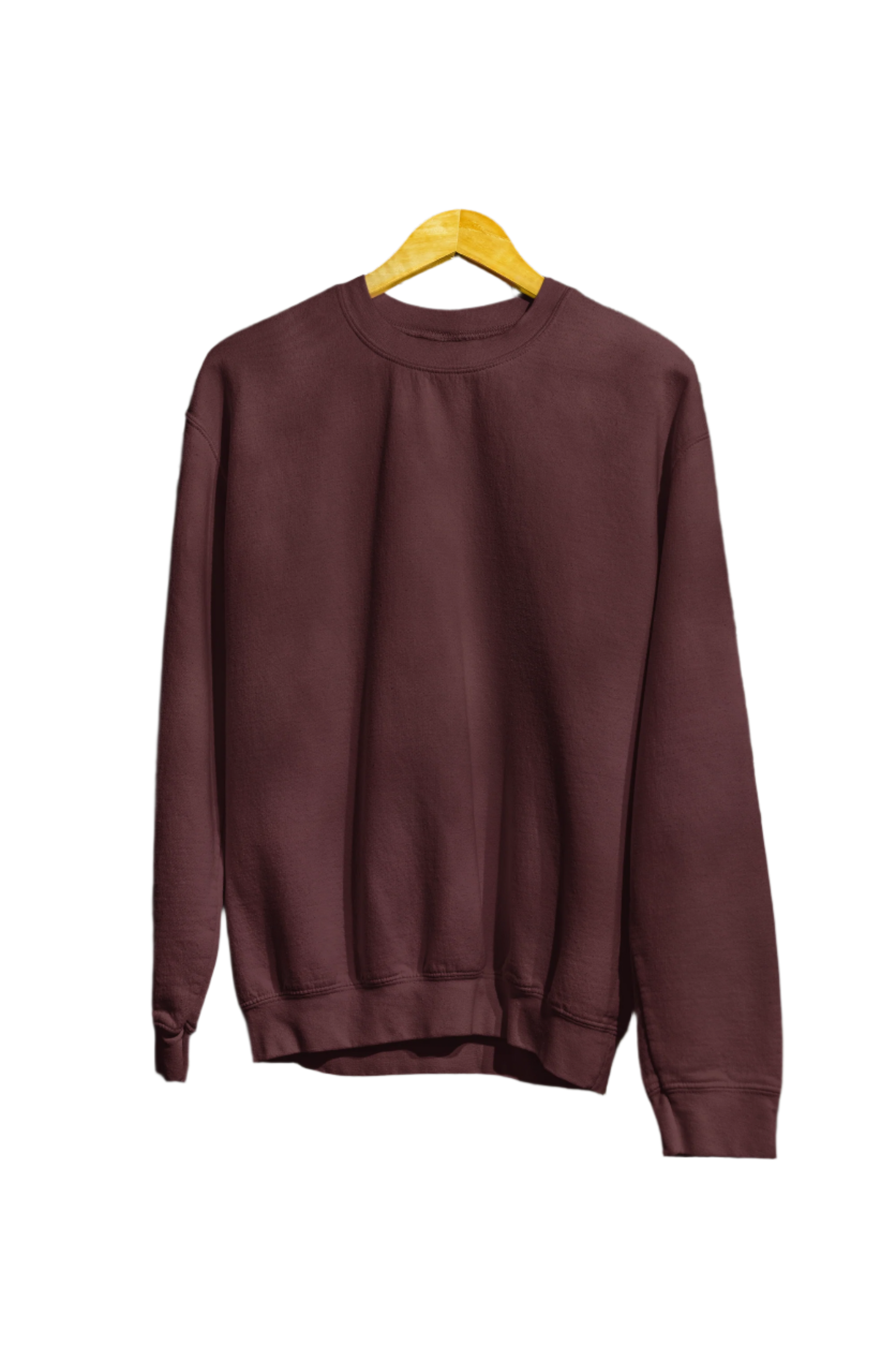 Maroon - Oversized Sweatshirt