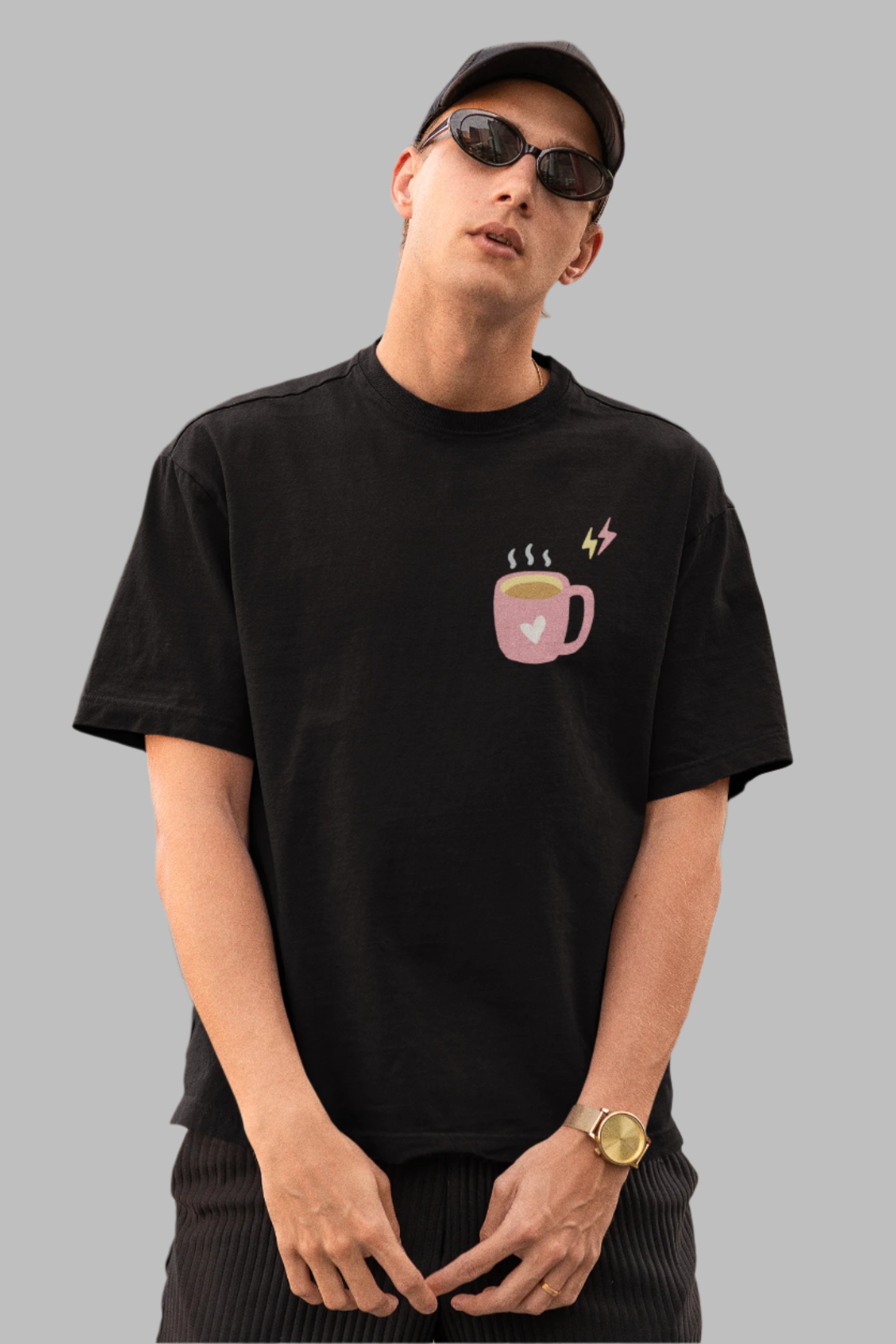 Coffee - Premium Oversized T-Shirt