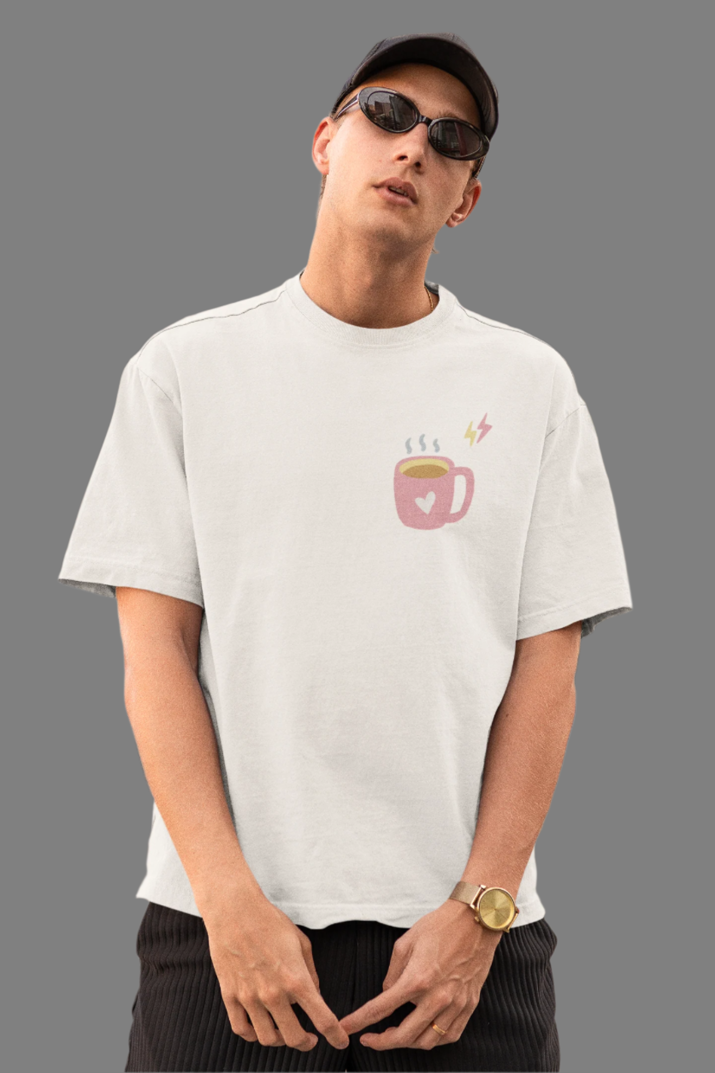 Coffee - Premium Oversized T-Shirt
